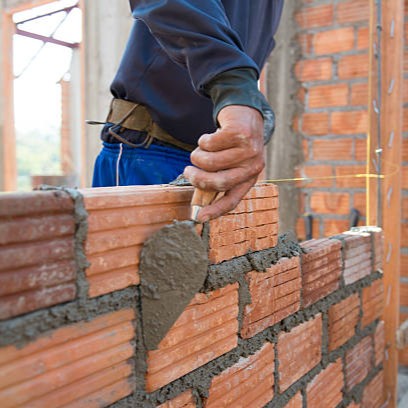 Brick masonry wall work