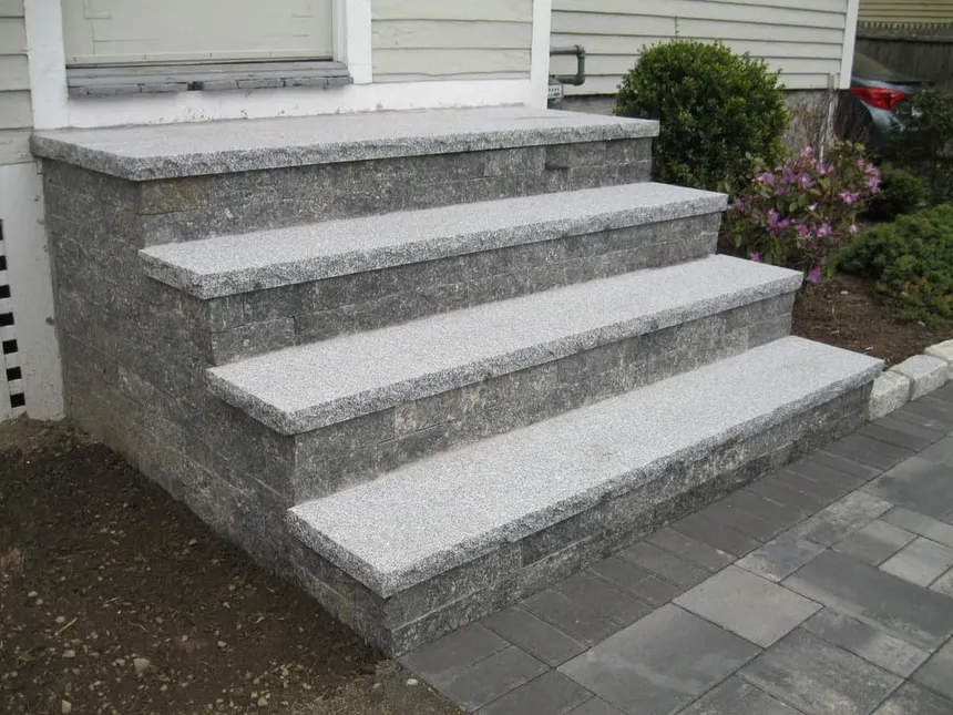 Exterior step project