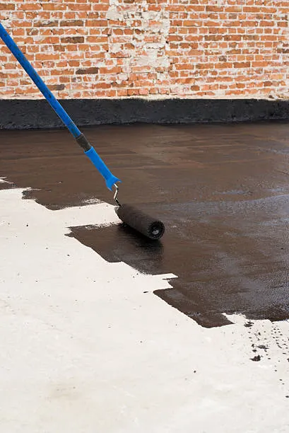 Below-grade waterproofing work