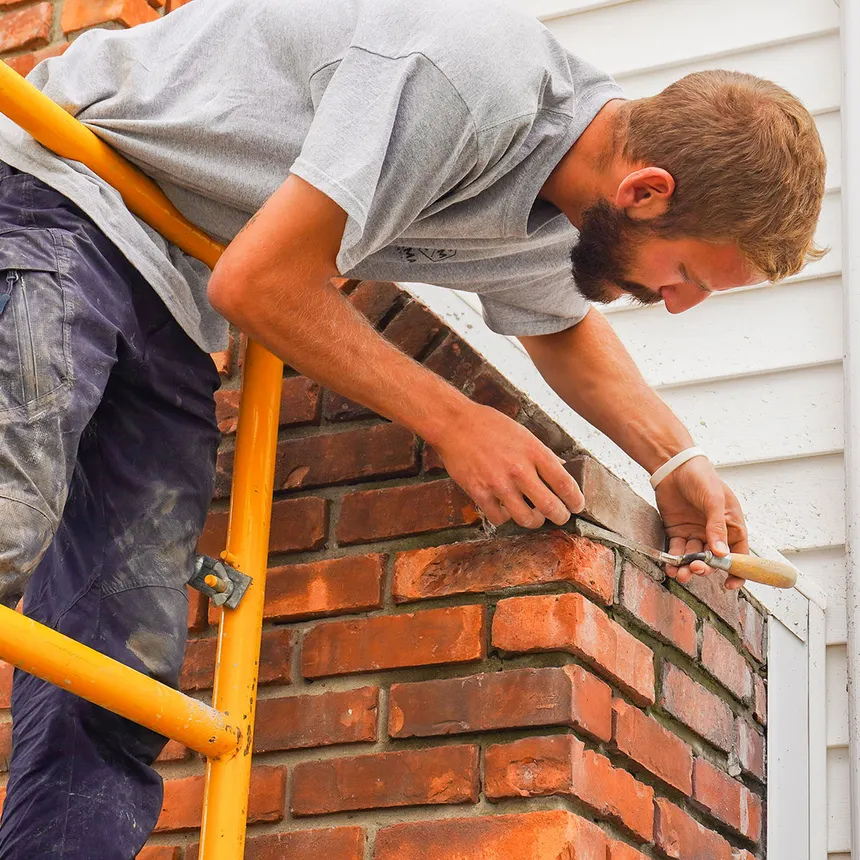 Brick wall repair