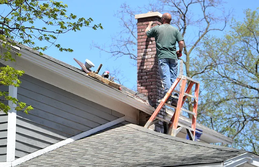 Chimney masonry repair