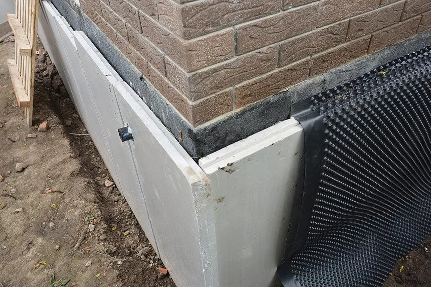 Exterior foundation repair