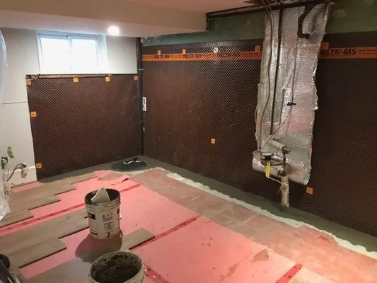 Exterior waterproofing